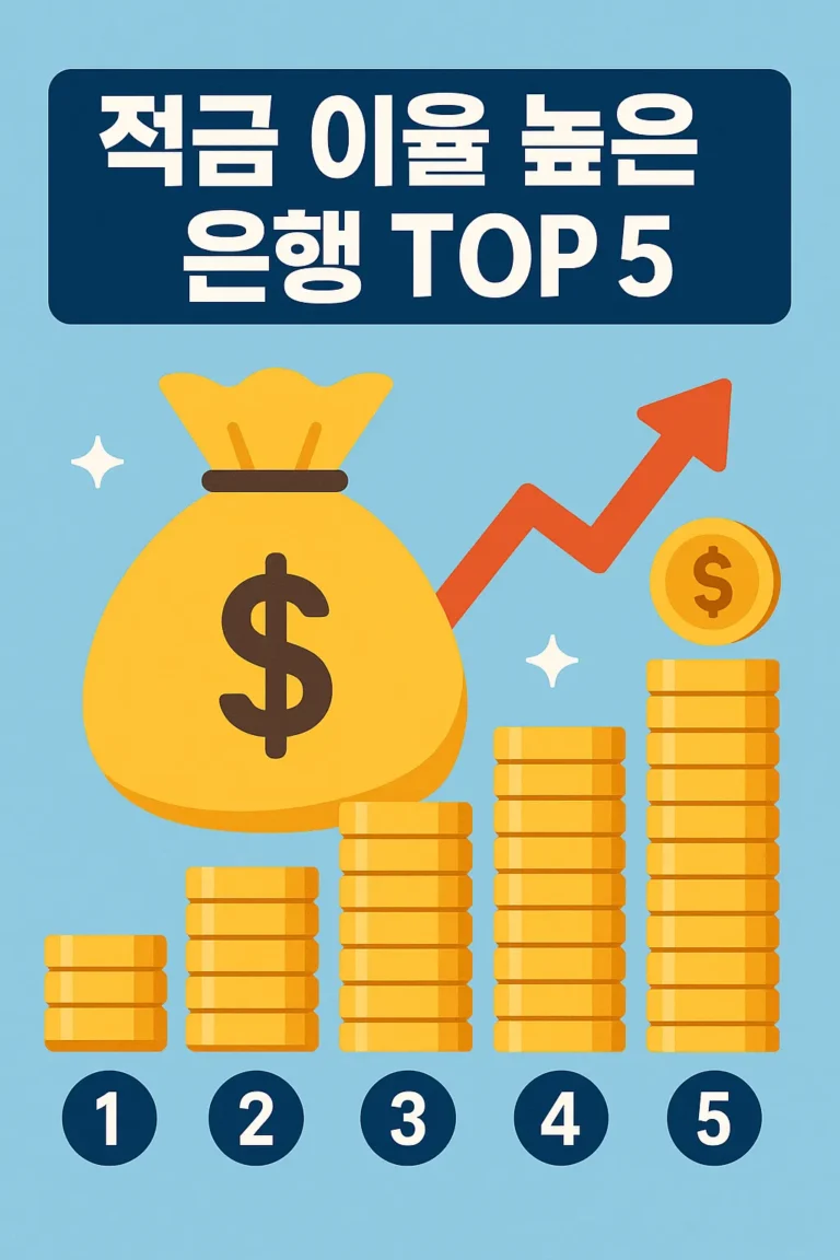 적금 이율 높은 은행