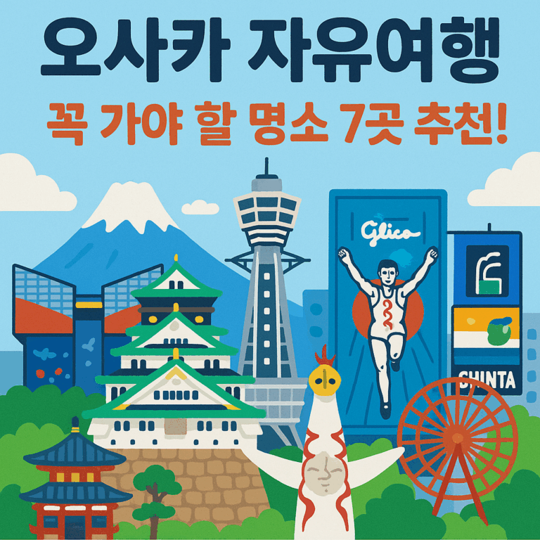 오사카 자유여행