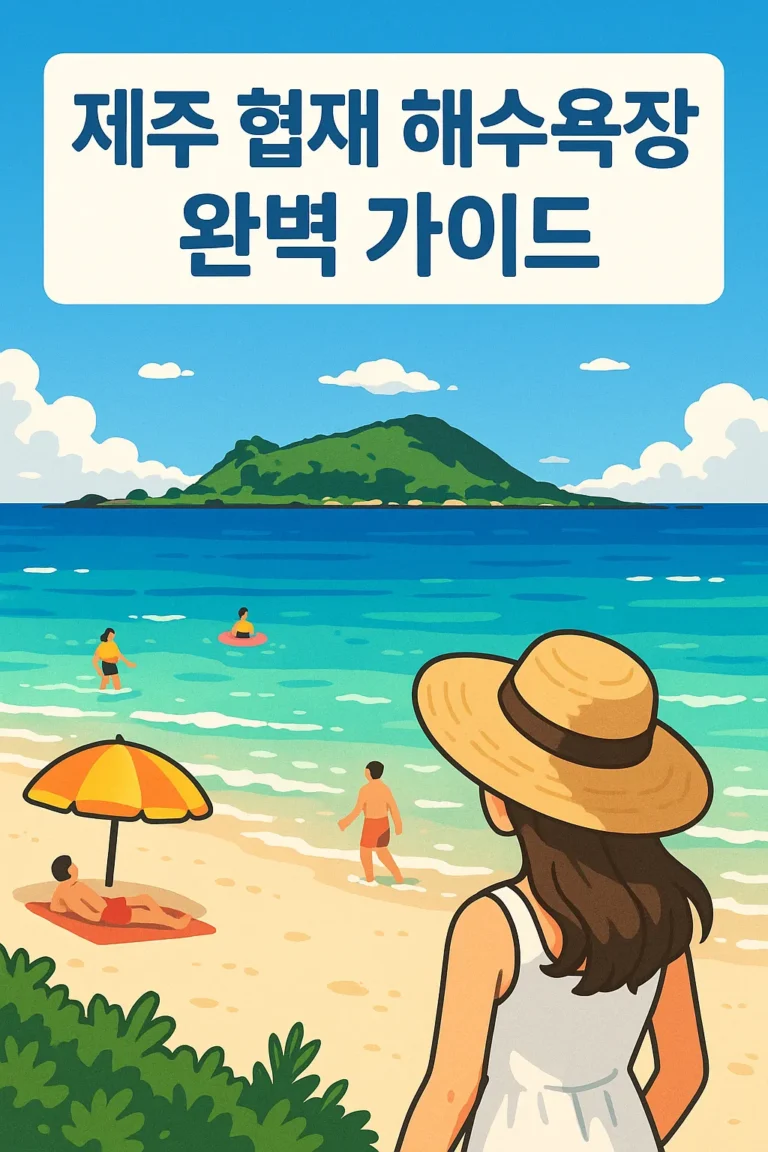 제주 협재 해수욕장