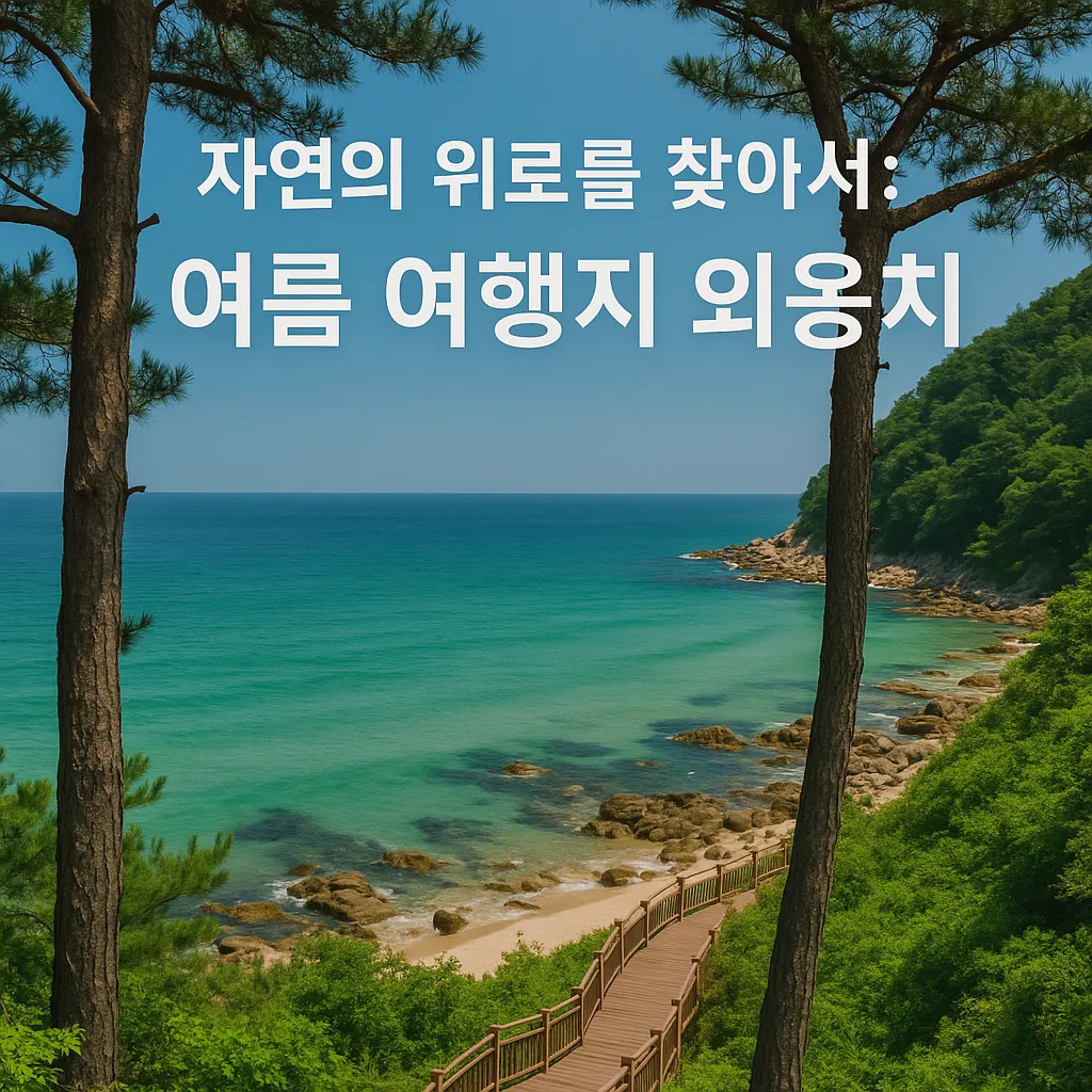 여름 여행지 외옹치