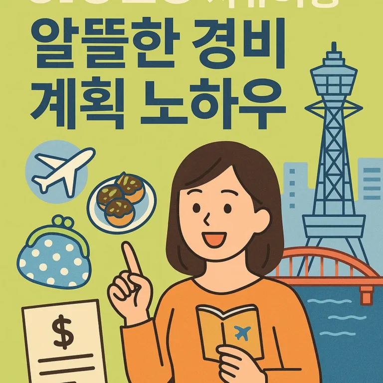 오사카 자유여행