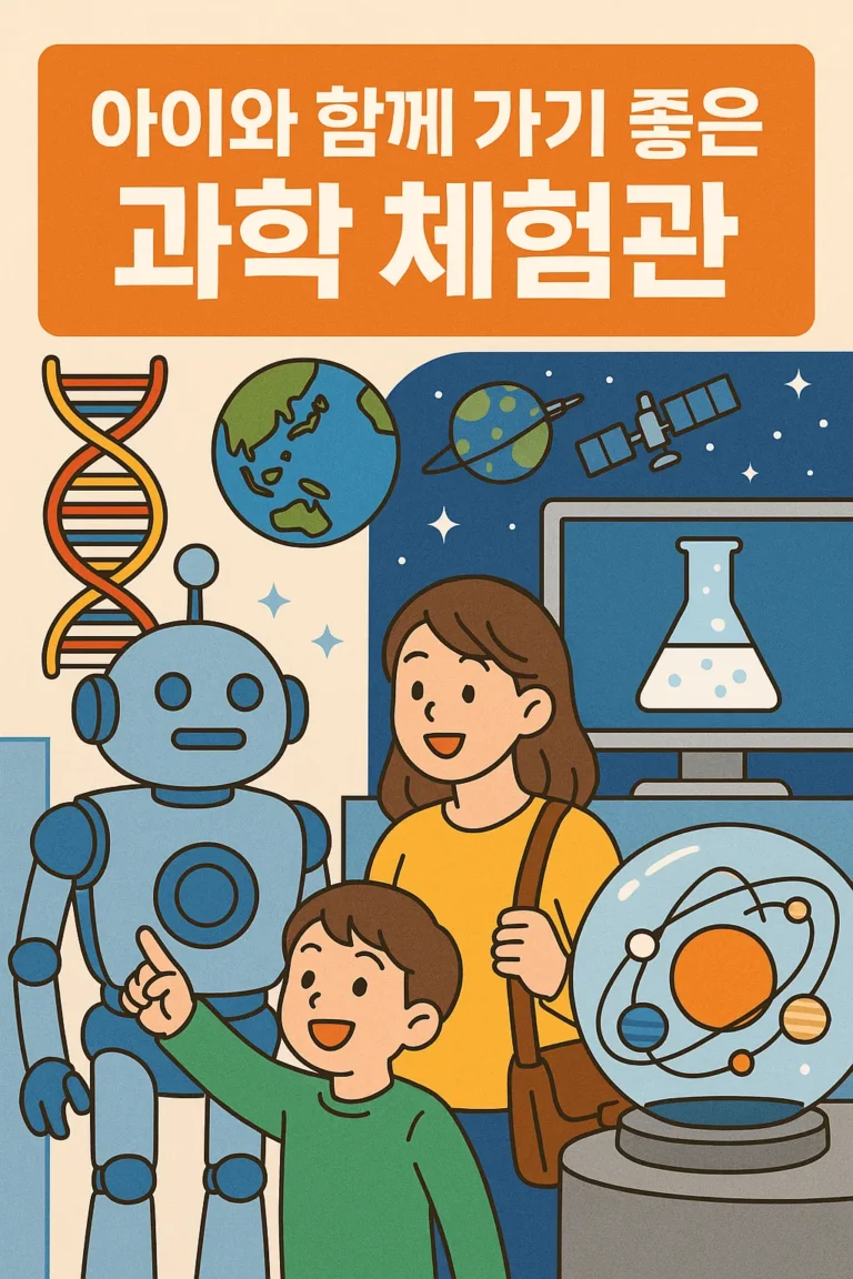 아이와 함께 가기 좋은 과학 체험관